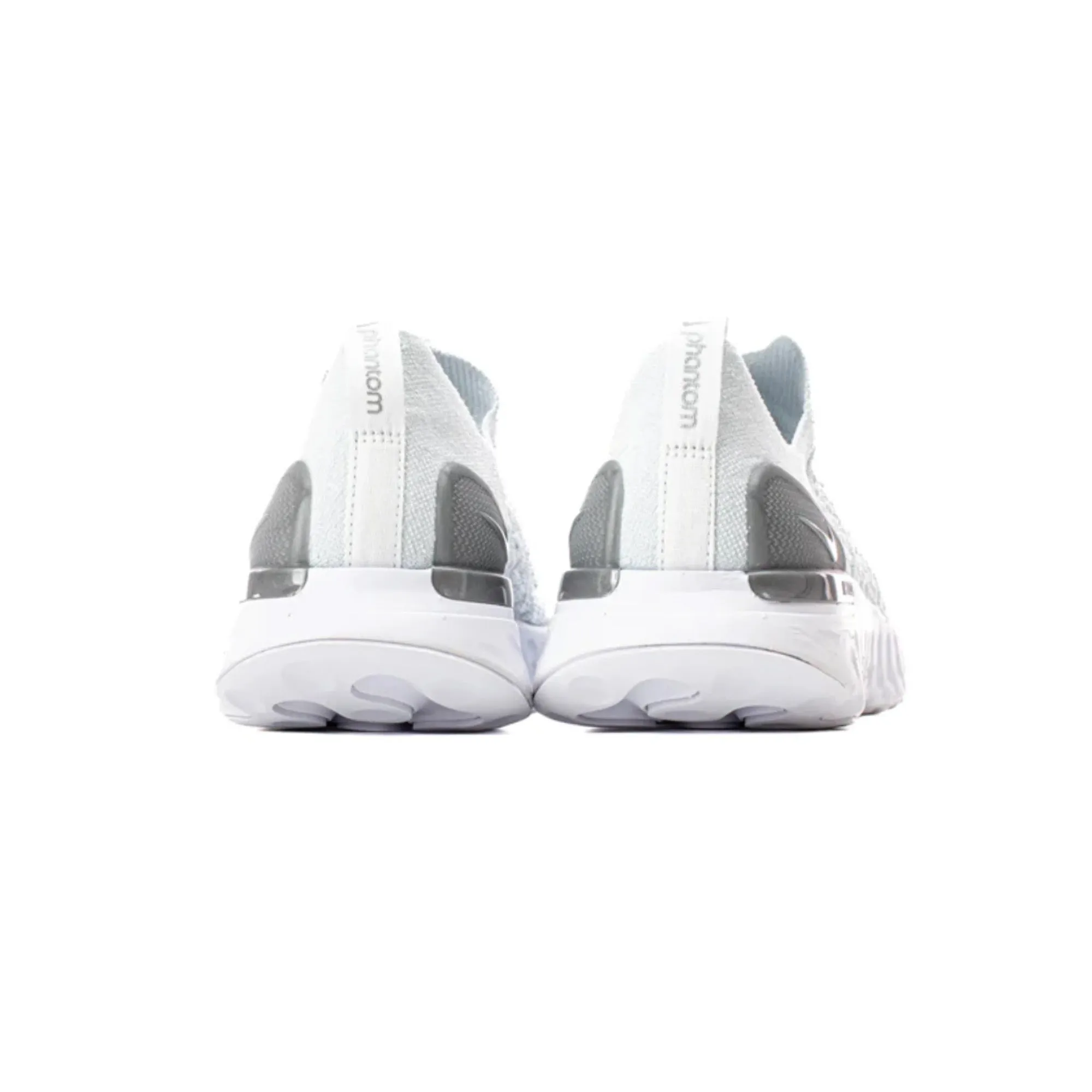 Nike React Phantom Run Flyknit 2 'White Pure Platinum' Women's (2020) Rain Guard Ventilated