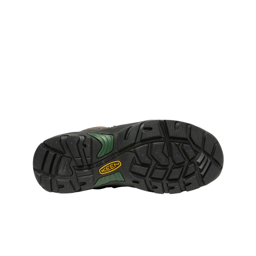 Comfort In Motion Men's Pittsburgh Energy 6" Waterproof Boot (Carbon Toe)  |  Cascade Brown/Greener Pastures