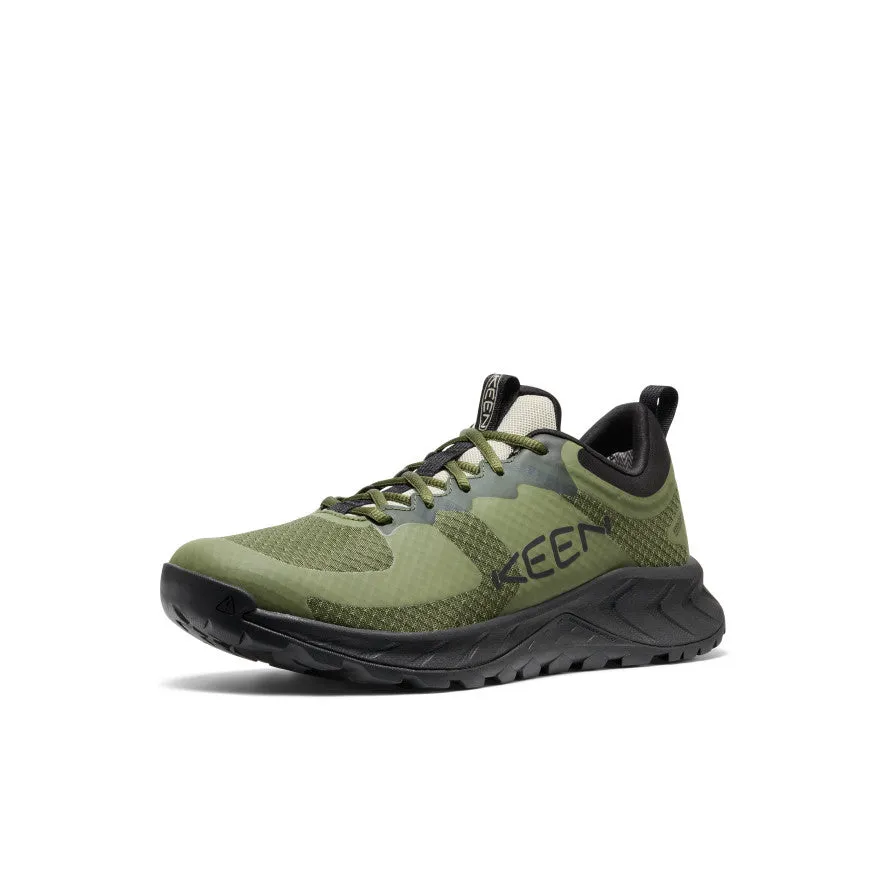 Men's Versacore Waterproof Shoe  |  Bronze Green/Black Lightweight Sole