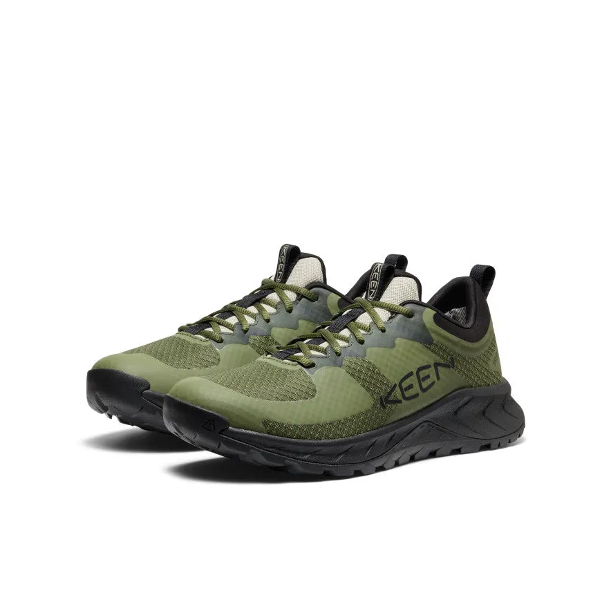 Men's Versacore Waterproof Shoe  |  Bronze Green/Black Quick Foot Step Comfort Fit System