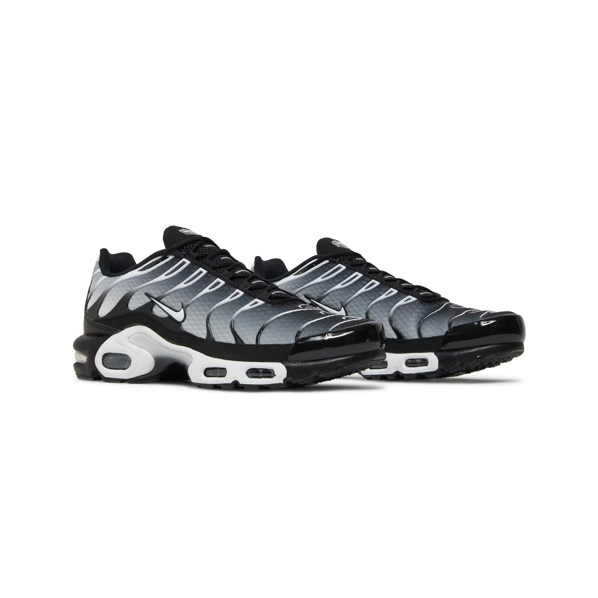 Air Max Plus TN 'Black Metallic Silver' (2022) Lace Tie