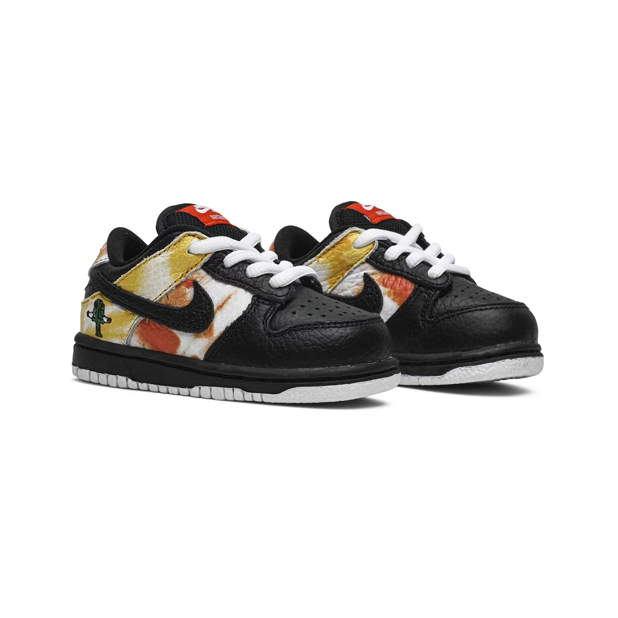 Nike SB Dunk Low 'Raygun Tie-Dye Black' TD (2021) Impact Resistance Durable Build Airport Travel