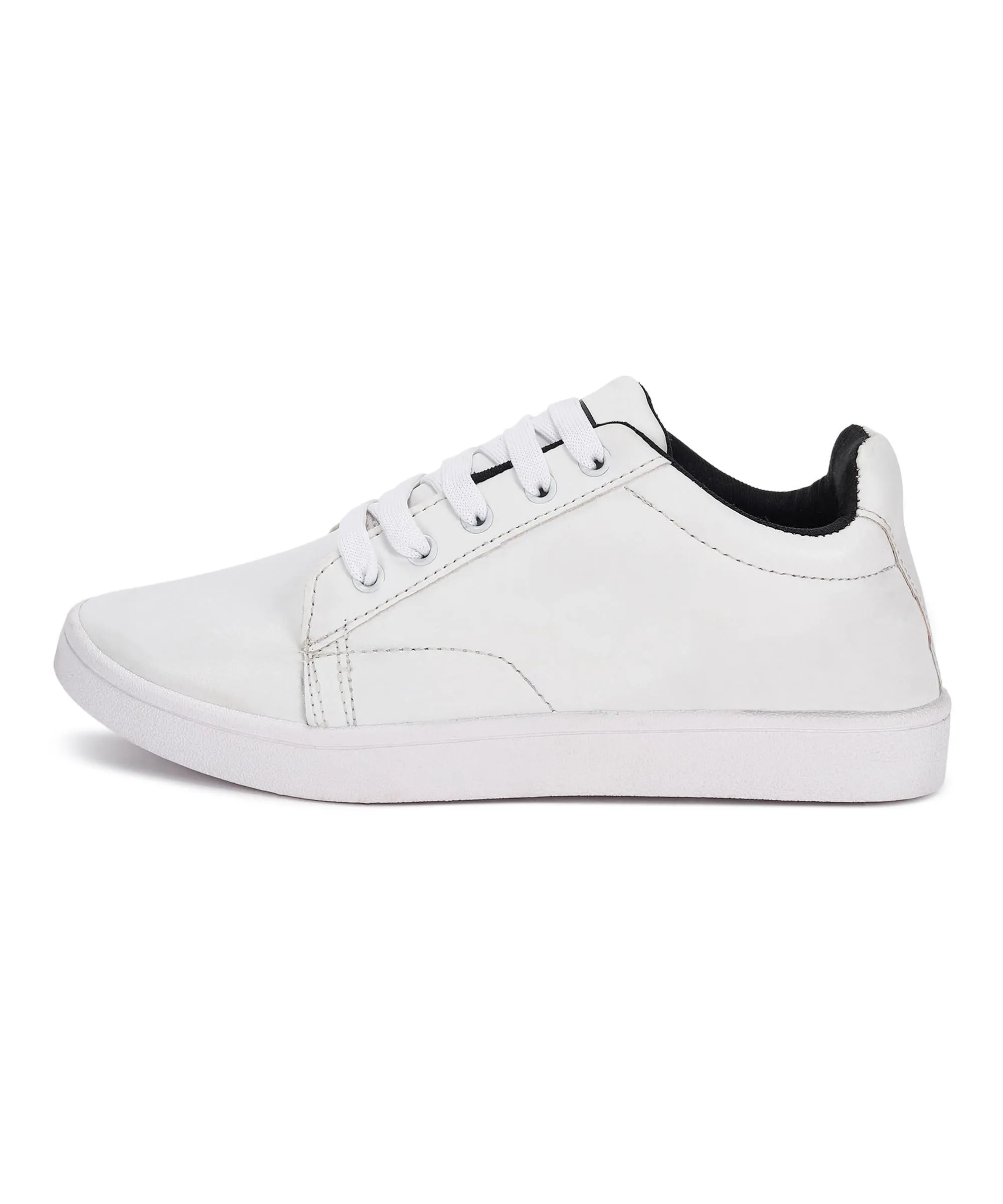 Feather Light Travel Enthusiasts Road grip Paragon K1017G Men Casual Shoes | Stylish Walking Outdoor Shoes for Everyday Wear | Smart & Trendy Design  | Comfortable Cushioned Soles White