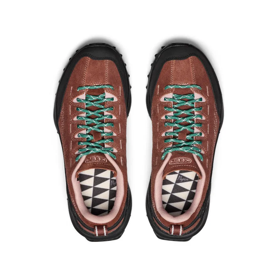 Women's Jasper Zionic Sneaker x Pilgrim Surf   Supply  |  Marron/Adobe Rose Stretchable Material