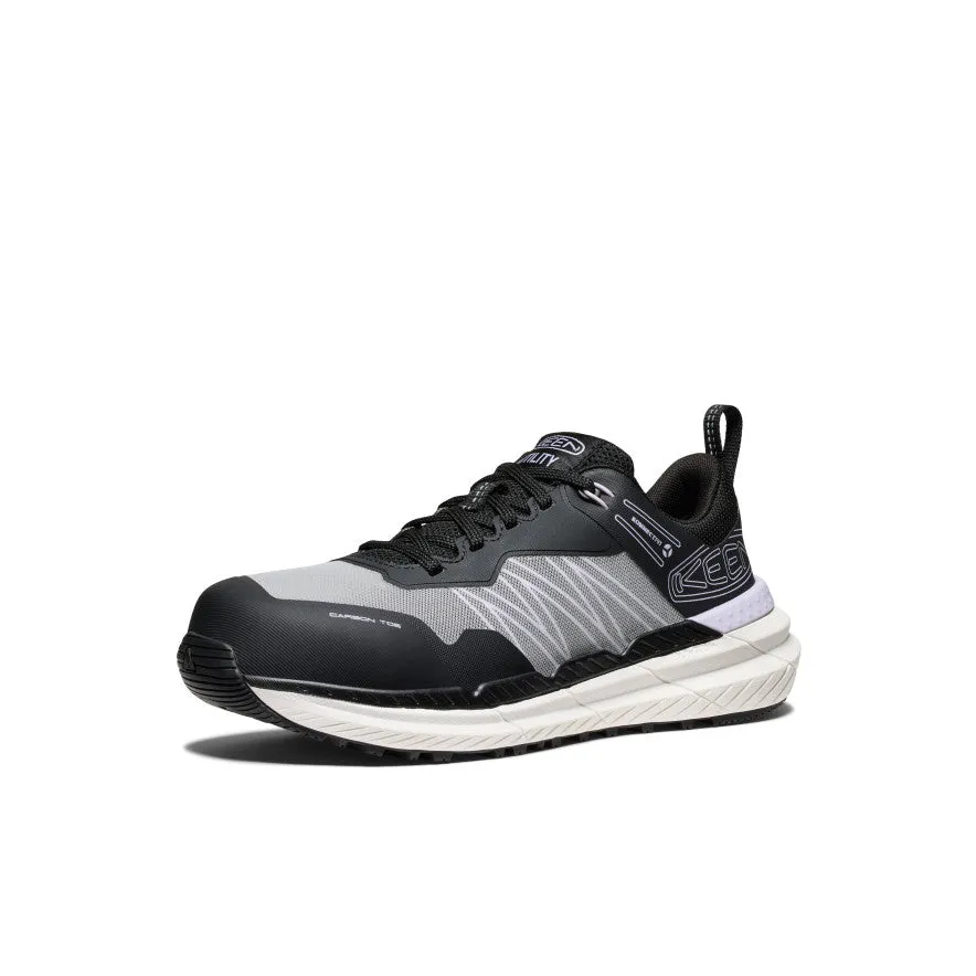 Cold Trek Flexible Frame River Crossing Women's Speedworks Work Sneaker (Carbon Toe)  |  Thistle/Black