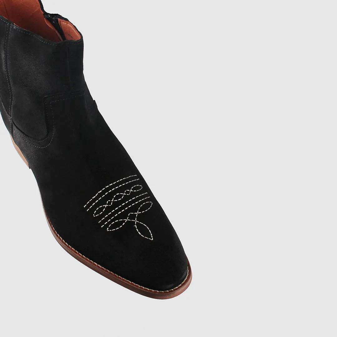Quick-Dry Ziggy Chelsea Boot Black Suede