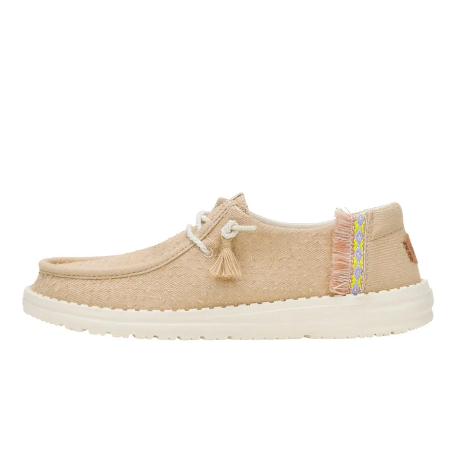 Hot Pick Wendy Perf Canvas - Irish Cream