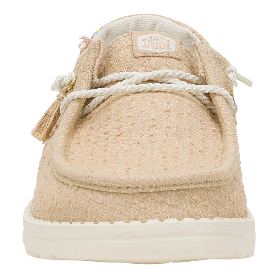 Galaxy Tone French Soft Wendy Perf Canvas - Irish Cream