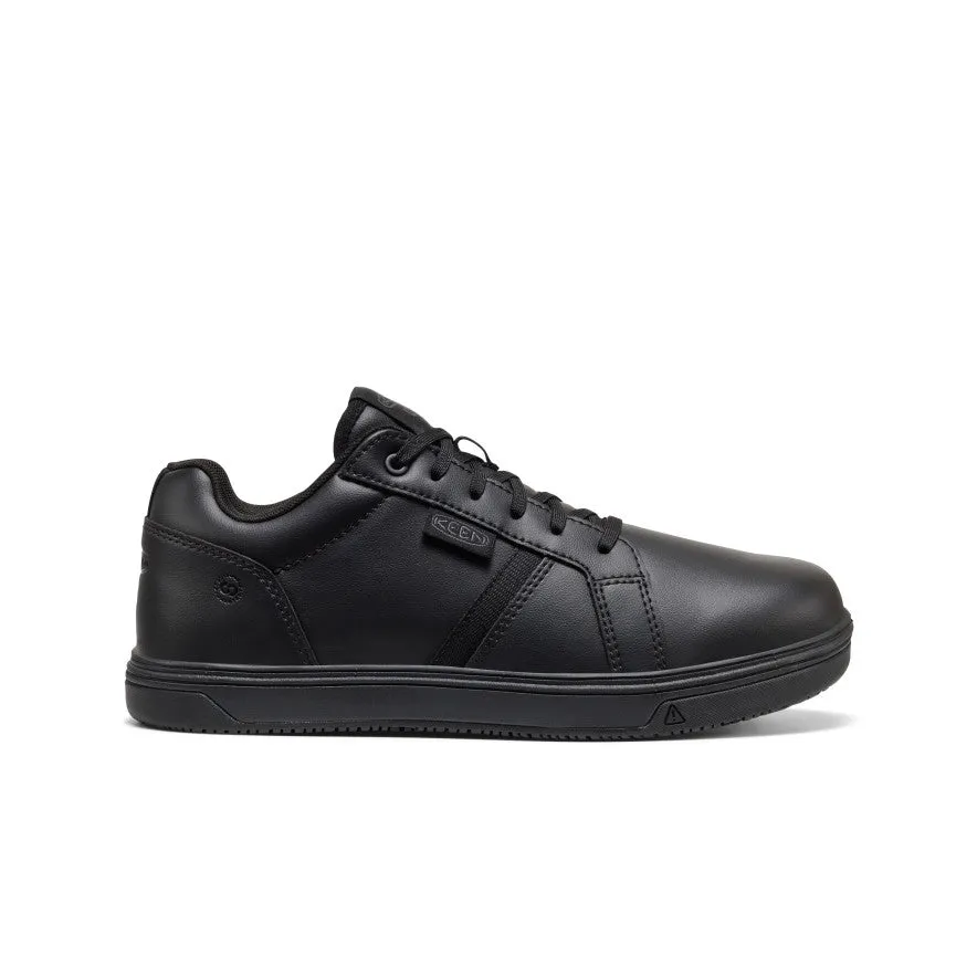 Men's Kenton WTX Work Shoe (Soft Toe)  |  Black/Black poolside style Daylong Comfort