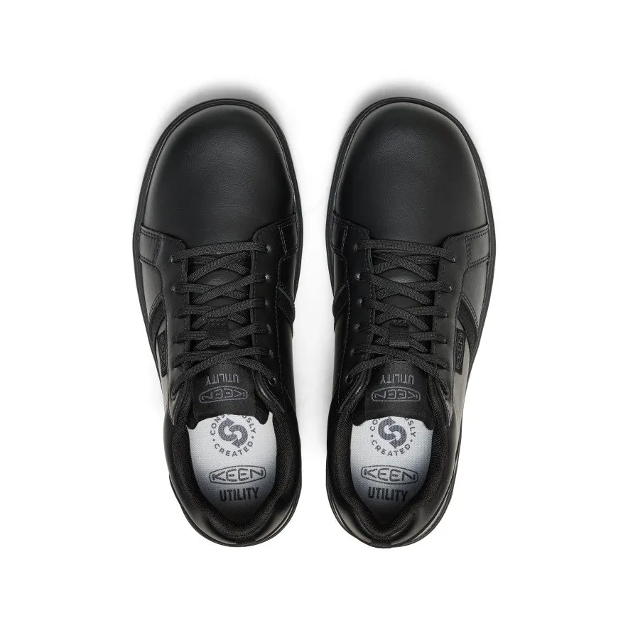 Men's Kenton WTX Work Shoe (Soft Toe)  |  Black/Black Soft Walk Walk Balance