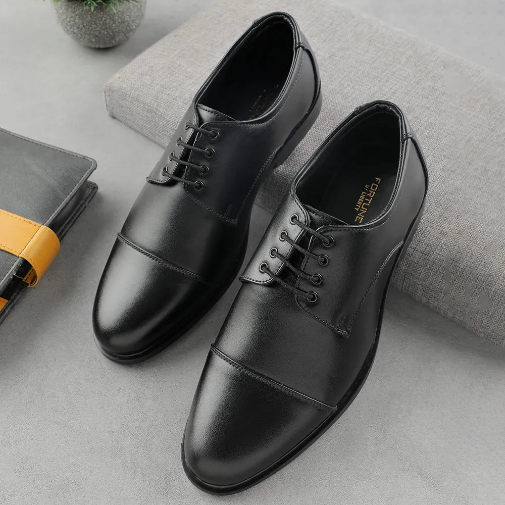 Sharp Appearance Royal Ceremony Fortune Black Lacing Formal Oxford Shoes For Men HML-13E By Liberty