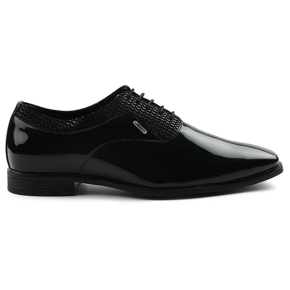Quality craftsmanship Gala Sharp Fortune Black Formal Lacing Oxford Shoes For Mens A998-07 By Liberty