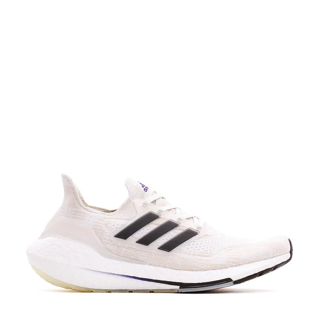 Adidas Running Women Ultraboost 21 Primeblue Non Dye Black White FY0838 Breathable City Adventure Core Support