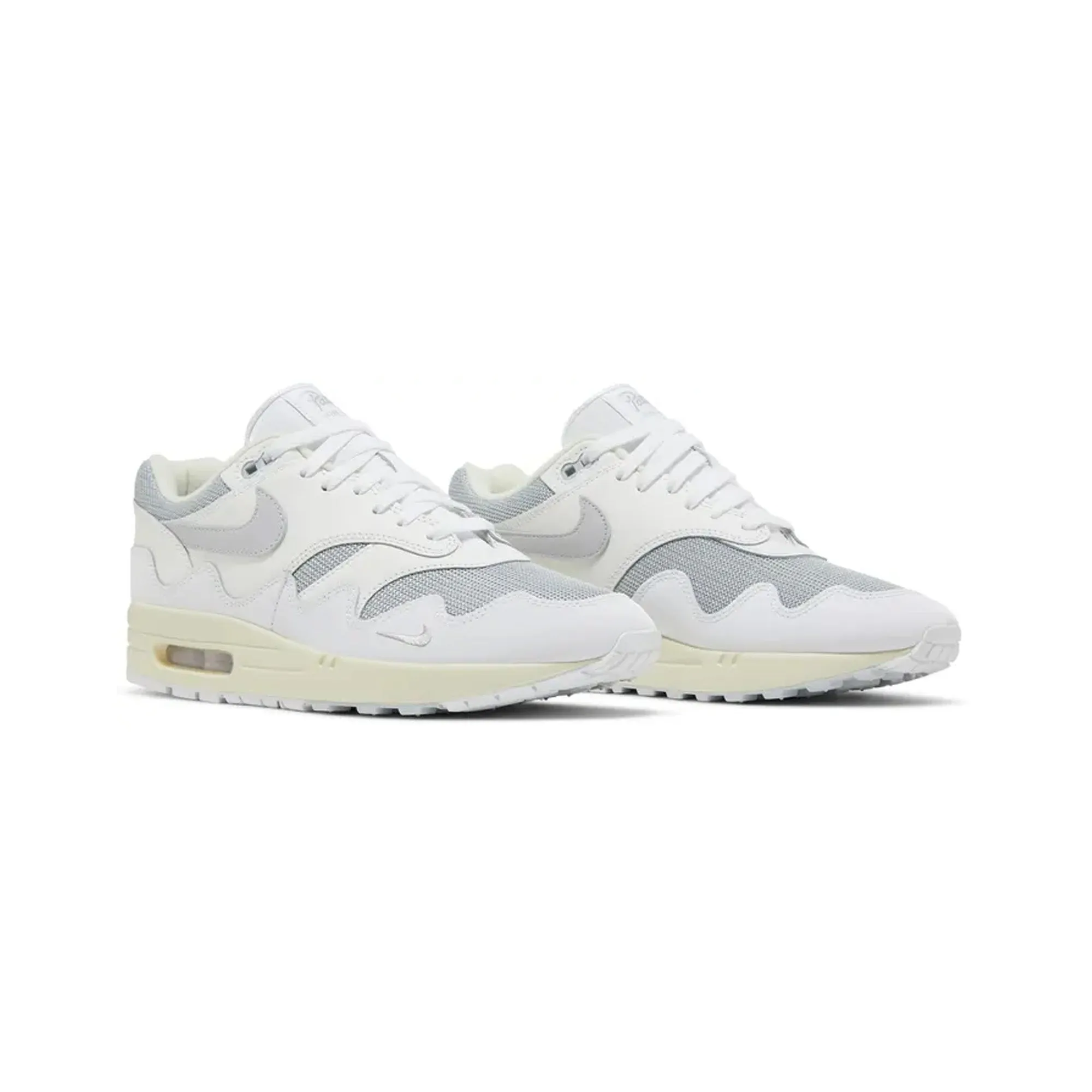 Nike Air Max 1 Patta Waves x Pure Platinum White' (2022) Lace Up