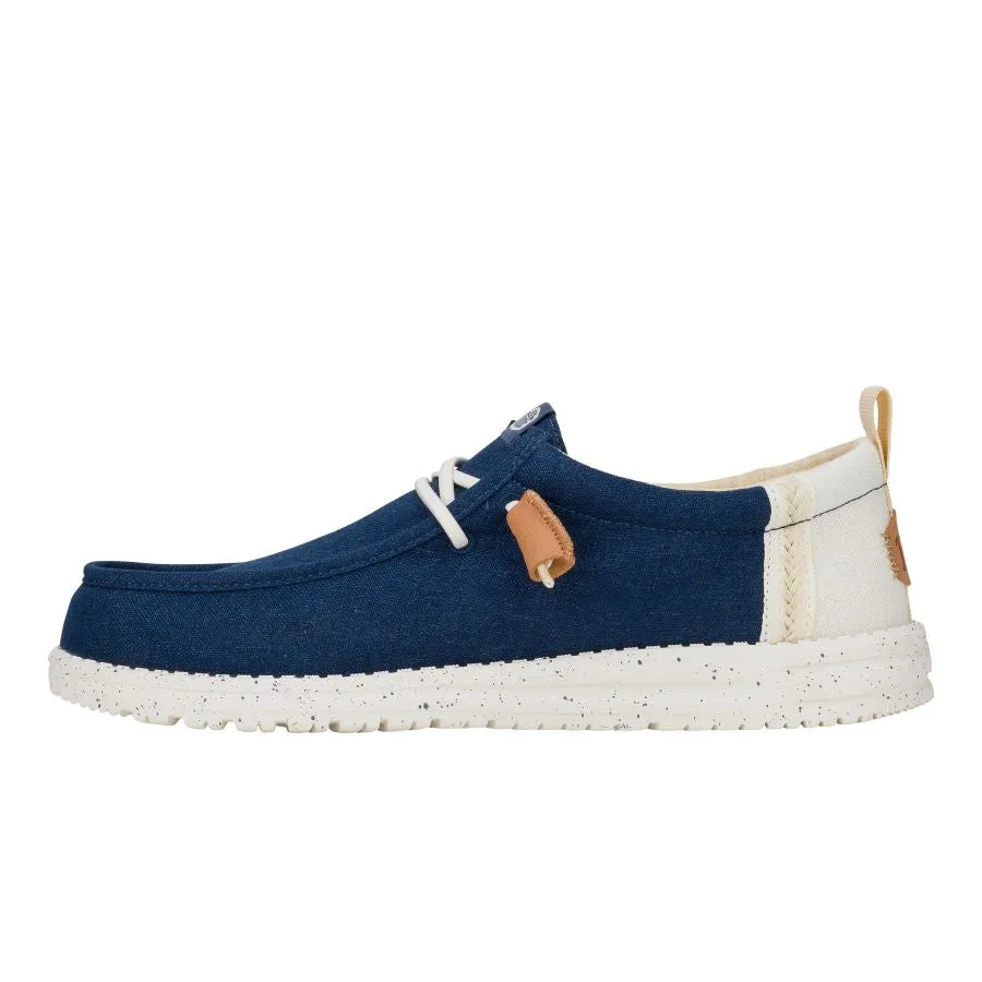 Rapid Motion Wally Craft Linen - White/Sargasso Blue