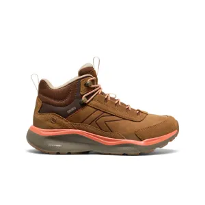 Women's Leiki Waterproof Leather Hiking Boot  |  Chipmunk/Bison Sweat Wicking